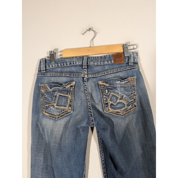 BKE Denim Culture Boot Cut Low Rise Women Jeans Size 27 - Picture 4 of 10